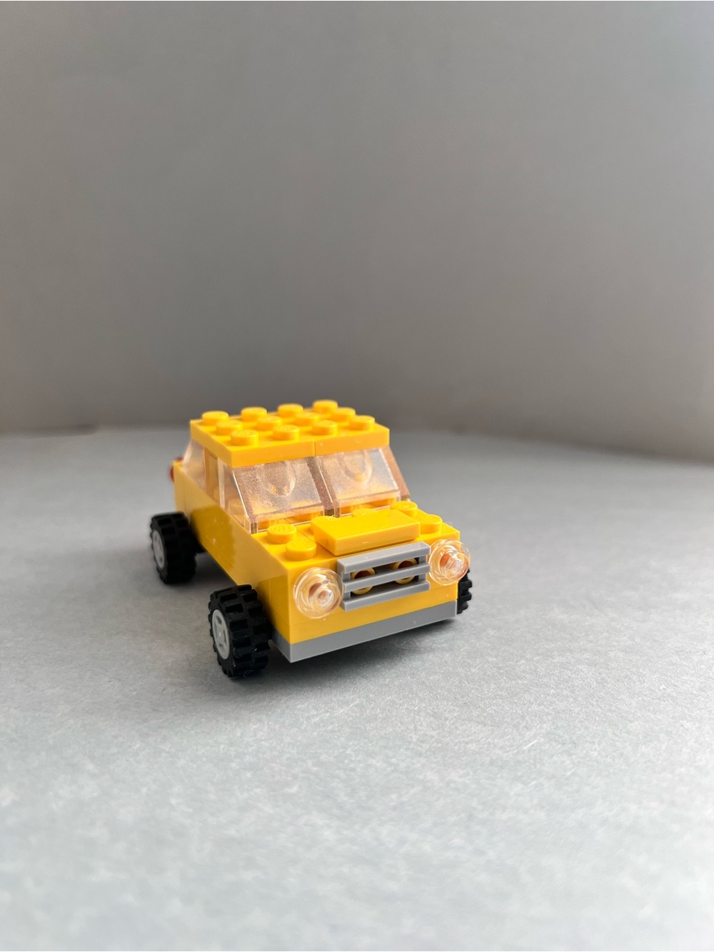 LEGO Yellow Car Building Toy